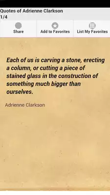 Play Quotes of Adrienne Clarkson
