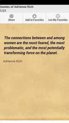 Play Quotes of Adrienne Rich