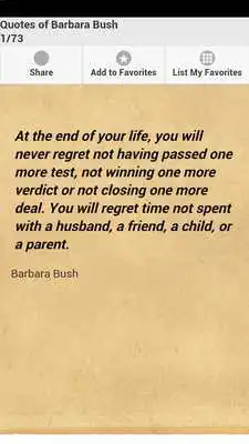 Play Quotes of Barbara Bush