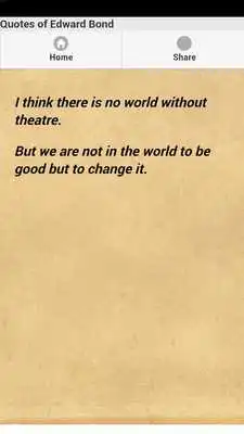 Play Quotes of Edward Bond