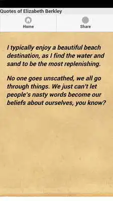 Play Quotes of Elizabeth Berkley