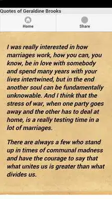 Play Quotes of Geraldine Brooks