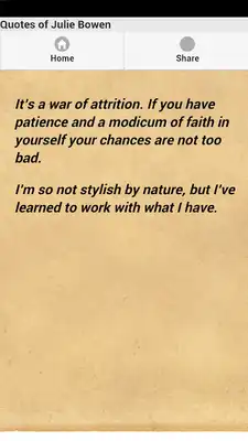 Play Quotes of Julie Bowen Play Quotes of Julie Bowen