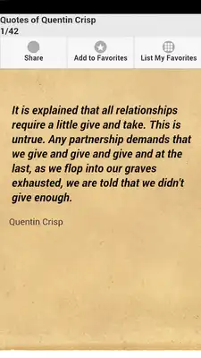 Play Quotes of Quentin Crisp