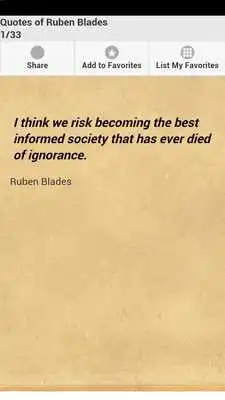 Play Quotes of Ruben Blades Play Quotes of Ruben Blades