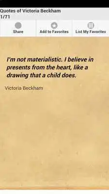 Play Quotes of Victoria Beckham Play Quotes of Victoria Beckham