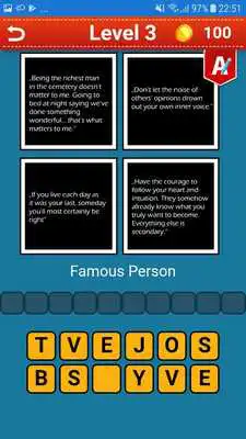 Play Quotes Quiz App
