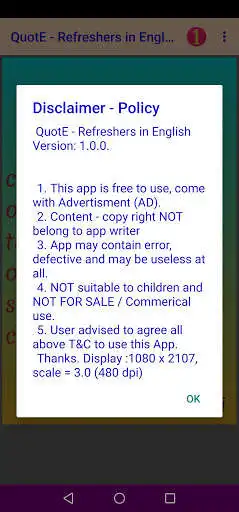 Play Quotez Inspirational and popular quotes - English as an online game Quotez Inspirational and popular quotes - English with UptoPlay