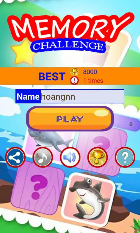 Play "Memory" - Memory game