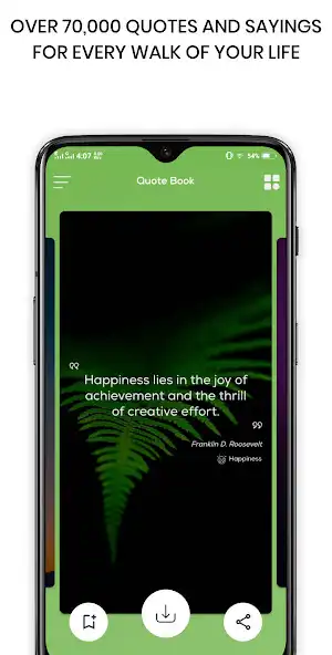 Play Quotty Pro: Quote Book as an online game Quotty Pro: Quote Book with UptoPlay
