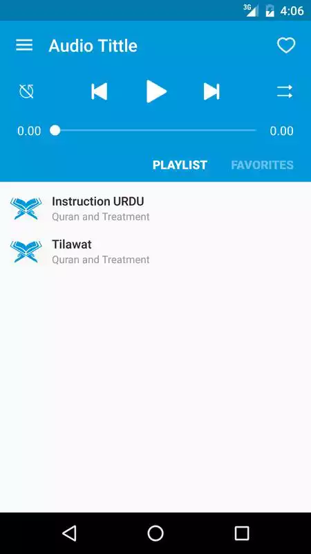 Play Quran and Treatment