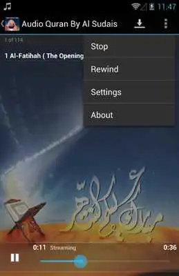 Play Quran Audio Sheikh Al Sudais