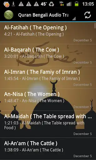 Play Quran Bengali Translation MP3  and enjoy Quran Bengali Translation MP3 with UptoPlay