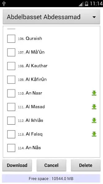 Play Qurani : Quran karim text mp3 as an online game Qurani : Quran karim text mp3 with UptoPlay