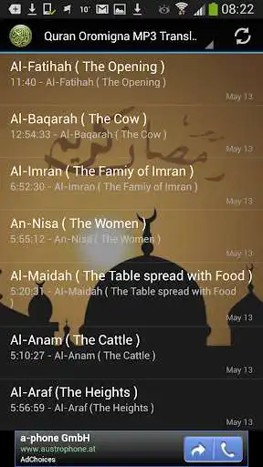Play Quran Oromigna MP3 Translation and enjoy Quran Oromigna MP3 Translation with UptoPlay Play Quran Oromigna MP3 Translation and enjoy Quran Oromigna MP3 Translation with UptoPlay