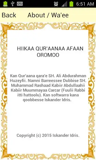 Play Quran Oromo as an online game Quran Oromo with UptoPlay