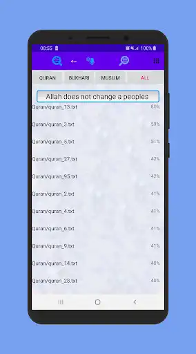 Play QuranPlusHadith - smart sentence & word searching  and enjoy QuranPlusHadith - smart sentence & word searching with UptoPlay