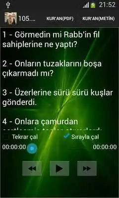 Play Quran Urdu Translation mp3