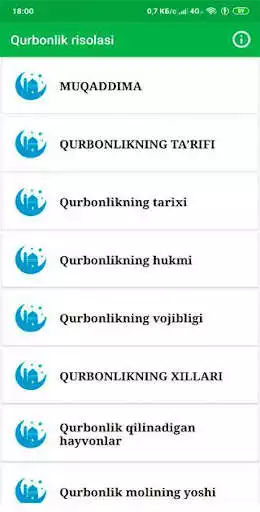 Play Qurbonlik risolasi  and enjoy Qurbonlik risolasi with UptoPlay