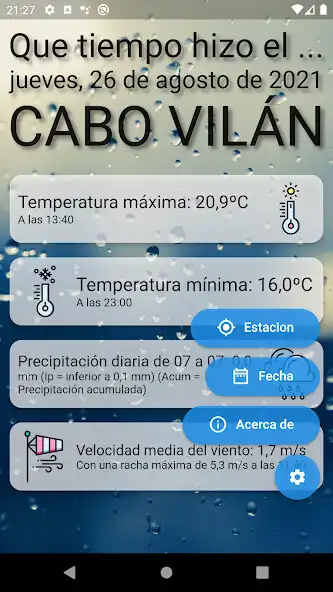 Play Qué tiempo hizo as an online game Qué tiempo hizo with UptoPlay