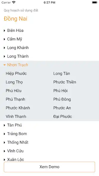 Play Quy hoạch Đồng Nai  and enjoy Quy hoạch Đồng Nai with UptoPlay