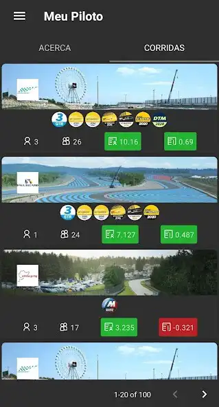 Play R3E Advanced Statistics as an online game R3E Advanced Statistics with UptoPlay