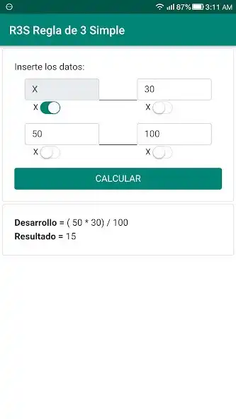 Play r3s - Regla de 3 Simple as an online game r3s - Regla de 3 Simple with UptoPlay