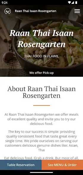 Play Raan Thai Isaan Rosengarten as an online game Raan Thai Isaan Rosengarten with UptoPlay