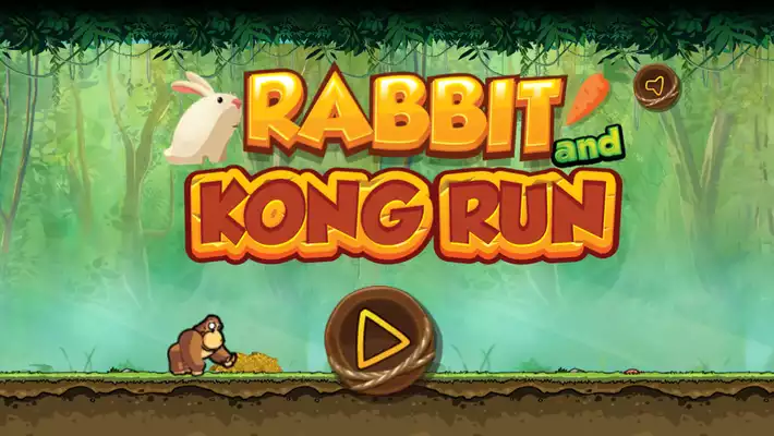 Play Rabbit And Kong Run Kid Games Play Rabbit And Kong Run Kid Games