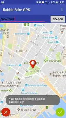 Play Rabbit Fake GPS