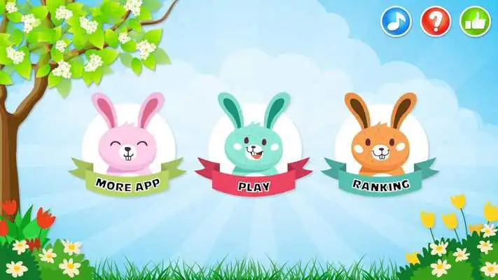 Play Rabbit  Flower