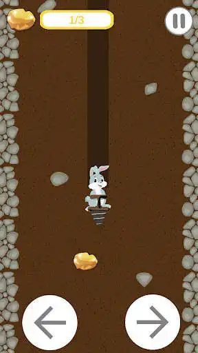 Play Rabbit Gold Miner 2 as an online game Rabbit Gold Miner 2 with UptoPlay