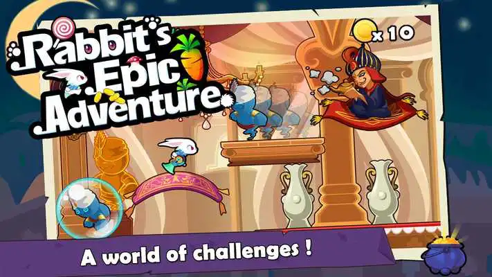 Play Rabbits Epic Adventure