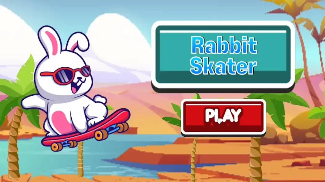 Play Rabbit Skater  and enjoy Rabbit Skater with UptoPlay