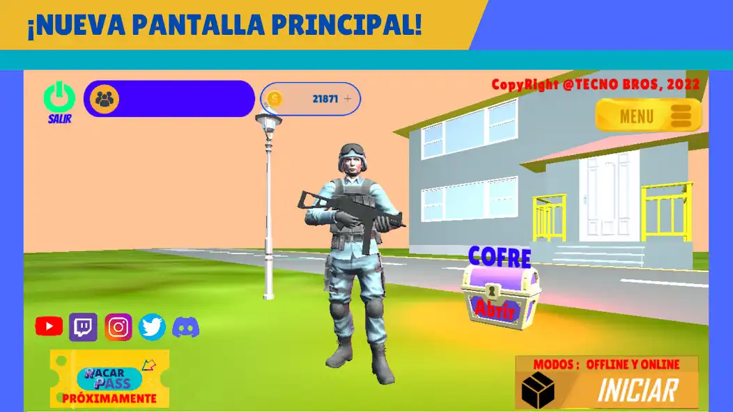 Play RACAR - Shooter FPS as an online game RACAR - Shooter FPS with UptoPlay