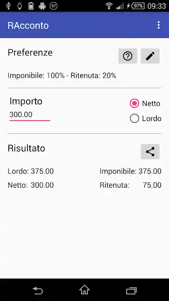 Play RAcconto - Ritenuta dAcconto  and enjoy RAcconto - Ritenuta dAcconto with UptoPlay
