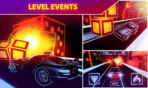 Play Race 3D: Neon Light as an online game Race 3D: Neon Light with UptoPlay