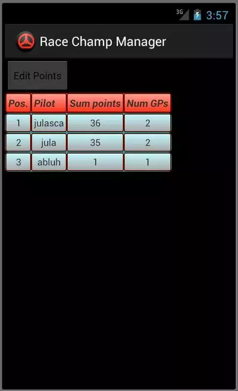 Play Race Champ Manager Play Race Champ Manager