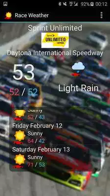 Play Race Day Weather