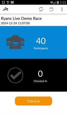 Play Race Entry Check-In