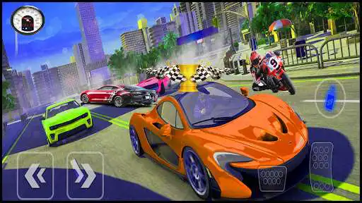 Play Race Mania-Real Turbo Drift Racing Game as an online game Race Mania-Real Turbo Drift Racing Game with UptoPlay