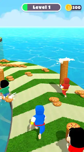 Play Race Ninja Hattori Shortcut as an online game Race Ninja Hattori Shortcut with UptoPlay