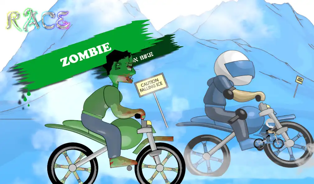 Play Race on motorcycle  Superhero  and enjoy Race on motorcycle  Superhero with UptoPlay