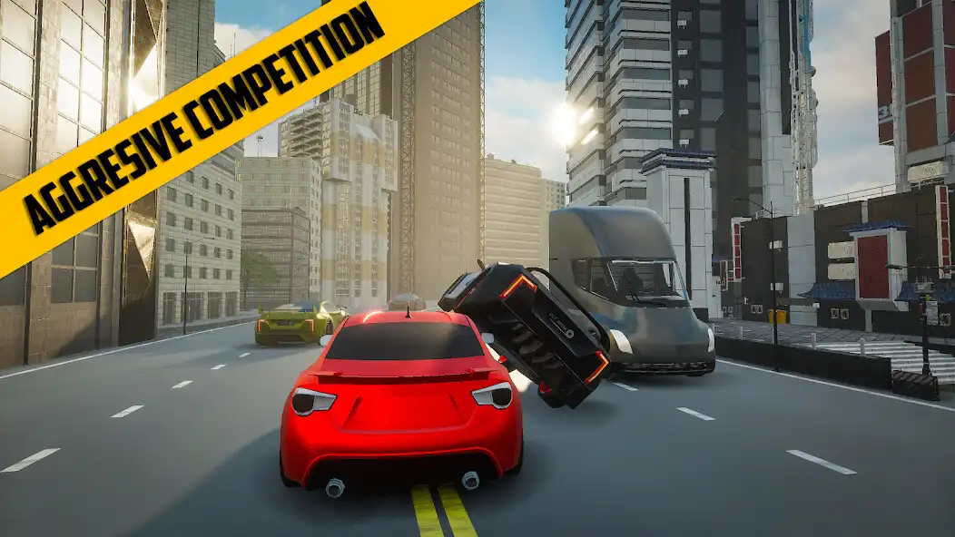 Play Race On- Real 3d Car Race Game as an online game Race On- Real 3d Car Race Game with UptoPlay