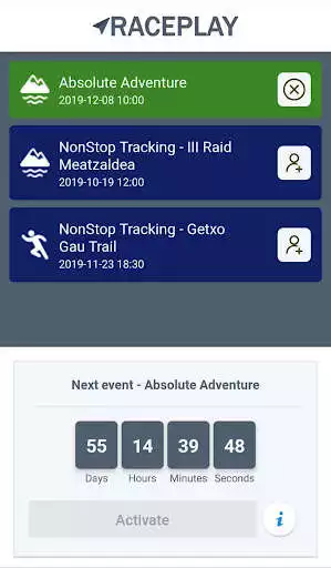Raceplay Tracker online game with UptoPlay