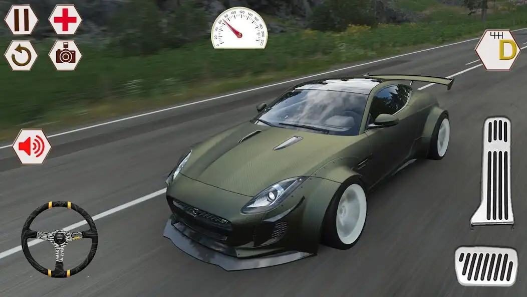 Play Race Simulator Jaguar FType GT  and enjoy Race Simulator Jaguar FType GT with UptoPlay