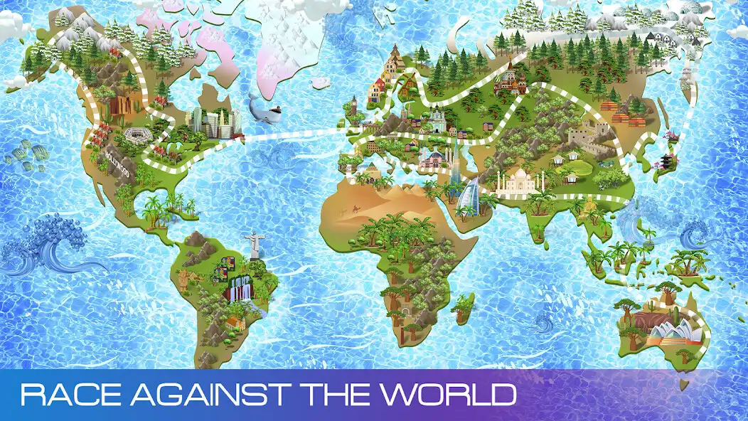 Play Race The World: Car Racing 2D  and enjoy Race The World: Car Racing 2D with UptoPlay