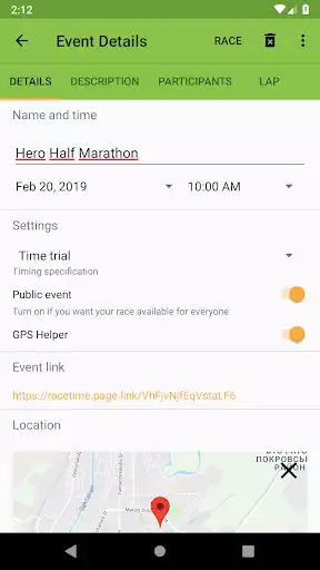 Play Race Timing  Registration as an online game Race Timing  Registration with UptoPlay