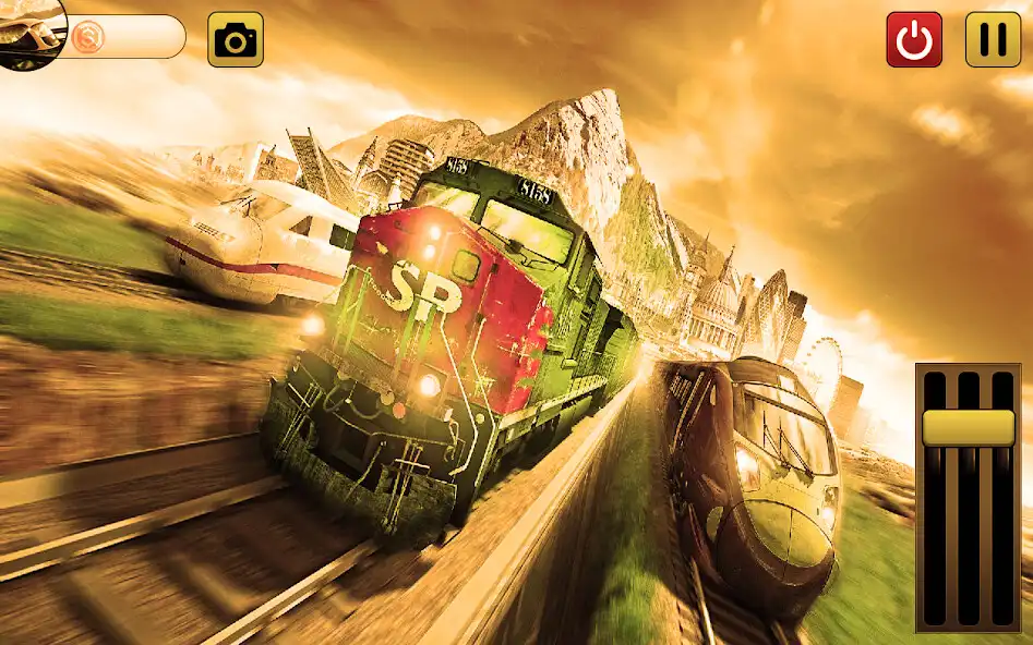 Play Race Train Driver- Train Games as an online game Race Train Driver- Train Games with UptoPlay