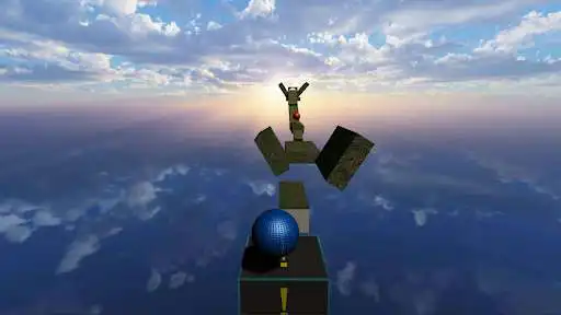 Play Racing Balls in Sky 3D as an online game Racing Balls in Sky 3D with UptoPlay